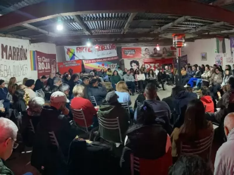 Lanzaron un comité de apoyo a Myriam Bregman y a la construcción de un nuevo movimiento político