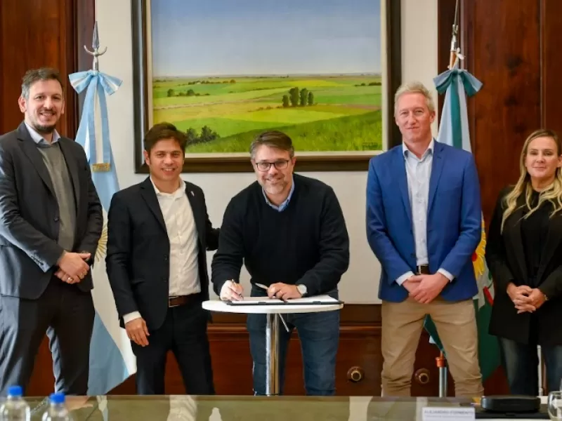 Banco Provincia firmó convenios de leasing con municipios para la compra de bienes de capital