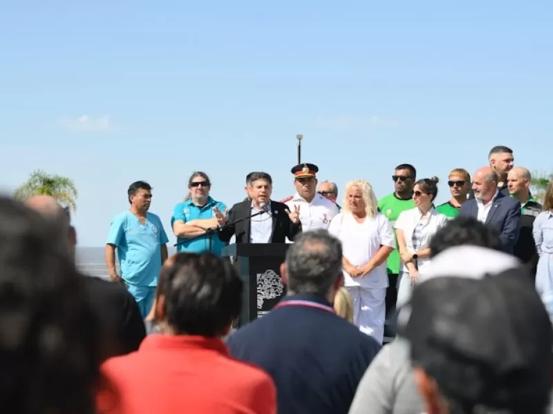 Kicillof presentó el Operativo Verano 2026 en Punta Lara