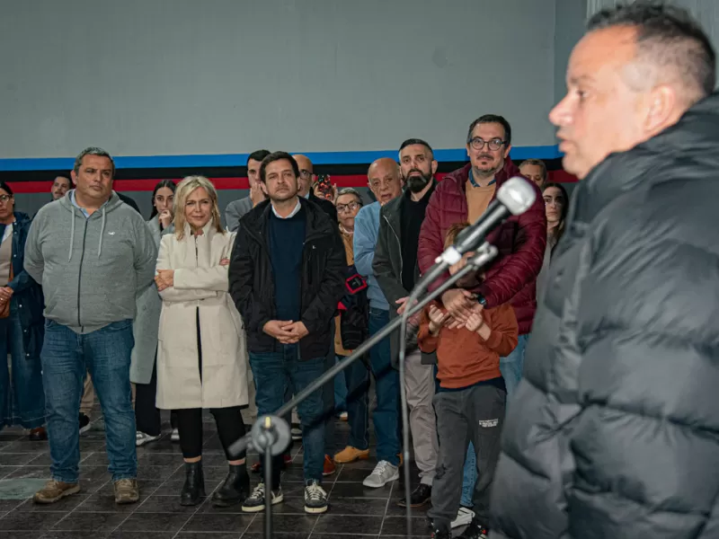 El Municipio acompañó la inauguración del nuevo Salón de Usos Múltiples del Club Atlético Brown