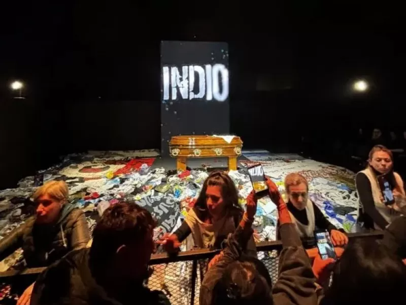 Masiva despedida al Indio Solari: la familia agradeci&oacute; el acompa&ntilde;amiento y pidi&oacute; que su m&uacute;sica siga sonando