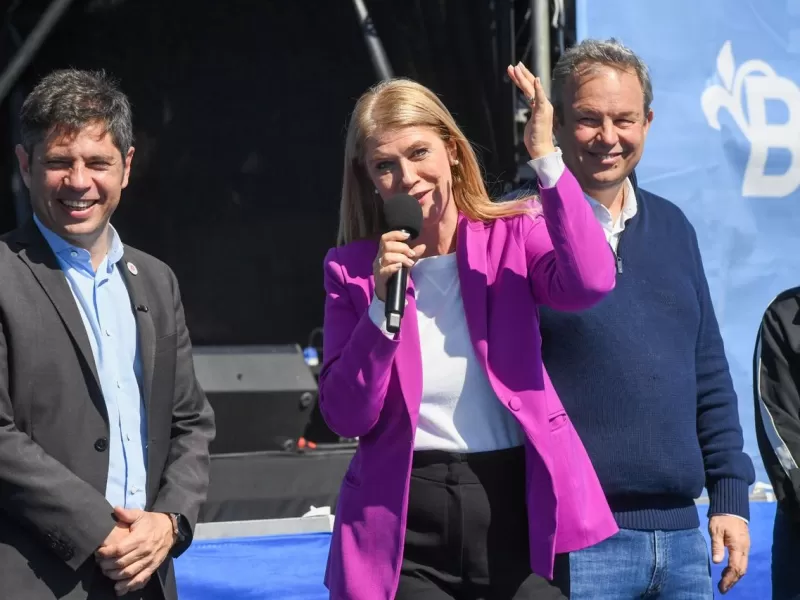 Verónica Magario: “Para ponerle un límite al ajuste de Milei, tenemos que ganar el 7 de septiembre”
