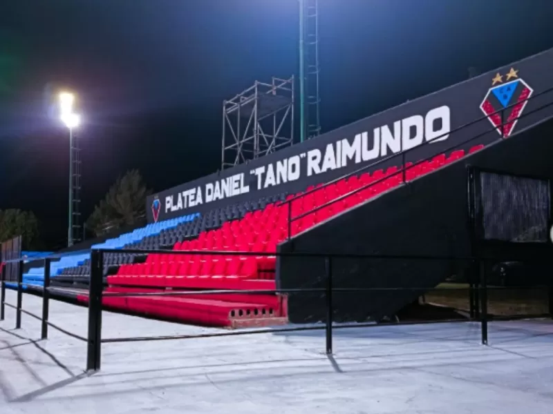 El municipio de acompañó la inauguración de la nueva platea del club Brown de Adrogué