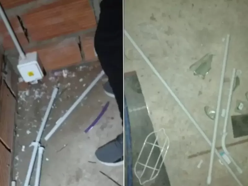 Volvieron a robar en el Centro Comunitario Loyola y se llevaron cables de la instalaci&oacute;n el&eacute;ctrica