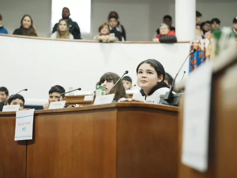 Estudiantes participaron de una nueva sesi&oacute;n del programa Joven Parlamentario
