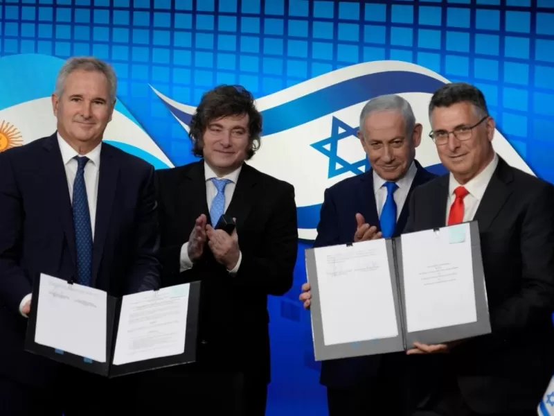 Milei inici&oacute; su gira en Israel con anuncios sobre vuelos directos, inteligencia artificial y acuerdos regionales