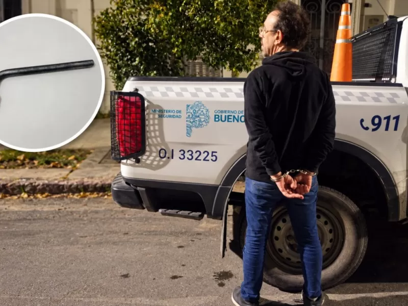 Le parecieron caros los cigarrillos, rompi&oacute; un vidrio con una barreta y termin&oacute; preso