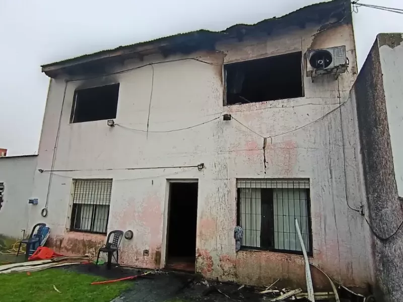 Una mujer muri&oacute; durante el incendio de una vivienda