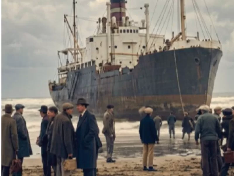 Recrean el naufragio del Esito en Necochea, ocurrido en 1964