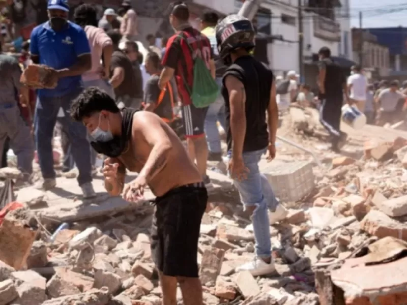 Argentina ofreci&oacute; asistencia a Colombia tras el terremoto de magnitud 7,4 que dej&oacute; al menos 111 muertos