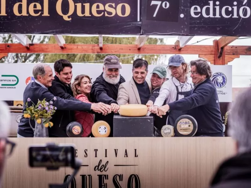 Inauguraron la s&eacute;ptima edici&oacute;n del Festival del Queso en Los Toldos con eje en la producci&oacute;n y el empleo local