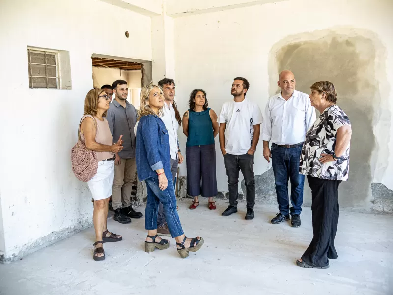 El municipio avanza con importantes obras en la escuela agraria