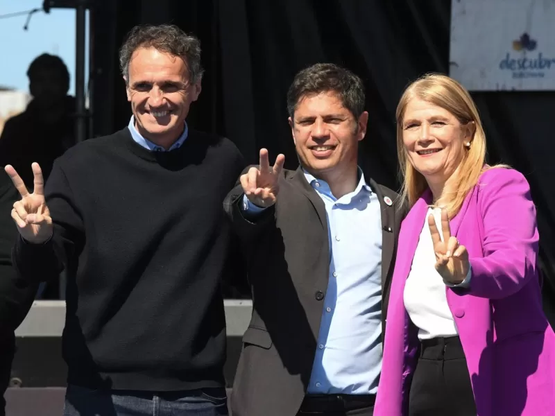 Magario llamó a votar contra Milei en las elecciones bonaerenses del domingo