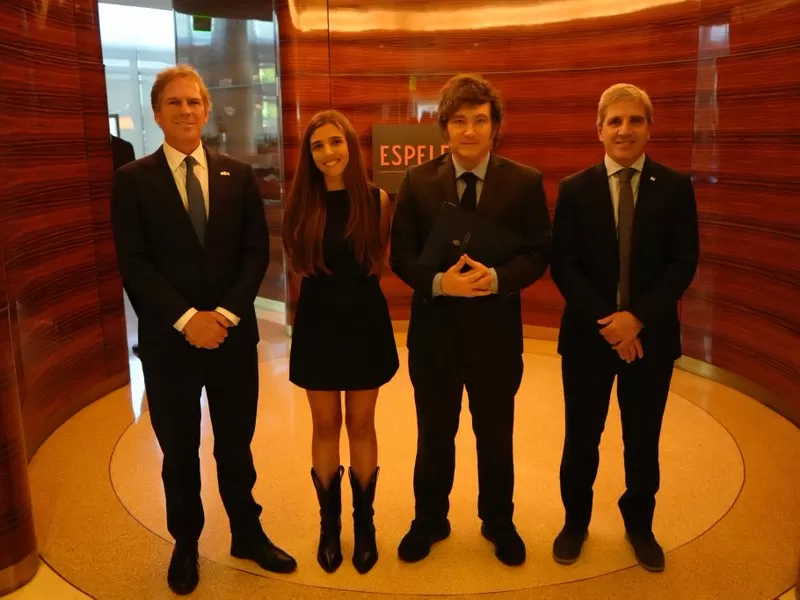 Milei se reunió en Los Ángeles con Michael Milken y un grupo de inversores