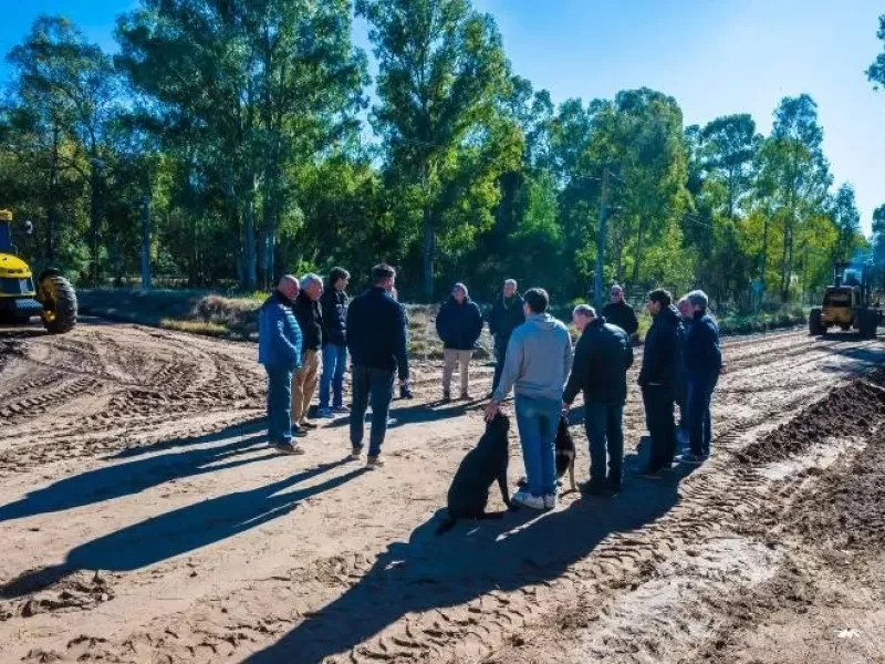 Obras de mejorado en Cerrito Colorado y San Ignacio