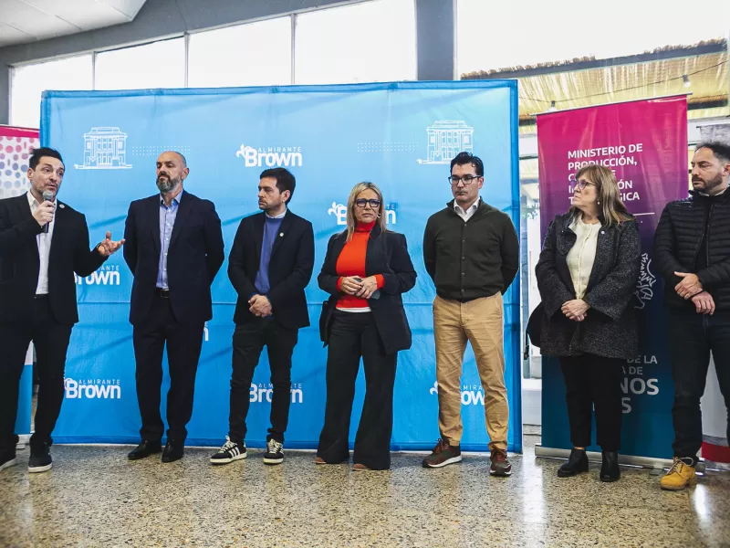 Fabiani y Paula Eichel encabezaron una jornada de trabajo para potenciar a las PyMEs