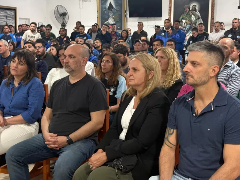 Maia Volcovinsky en Berisso: “El futuro del trabajo lo tenemos que discutir nosotros”