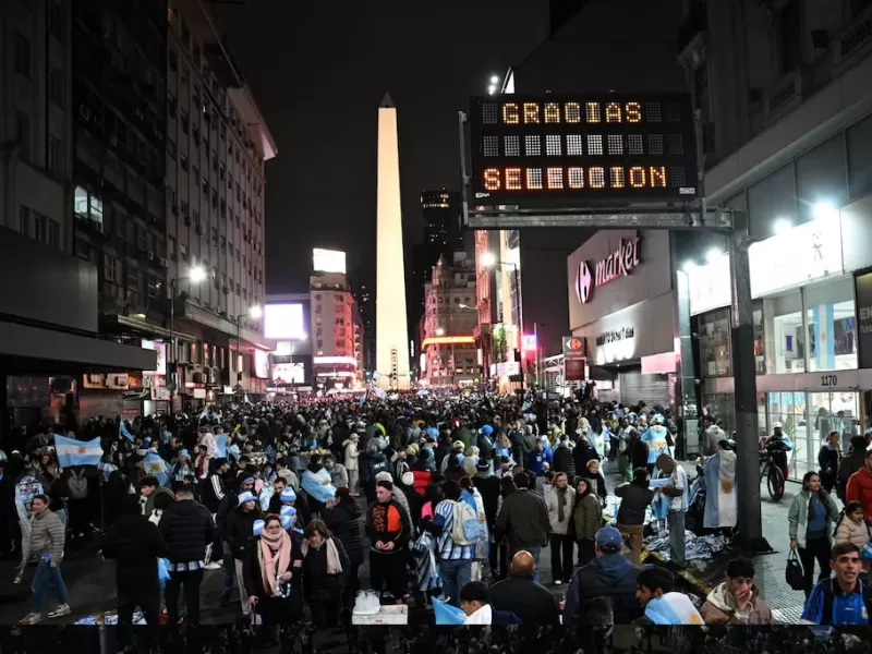 En los festejos tras la victoria de la Selección Argentina reportan 13 heridos