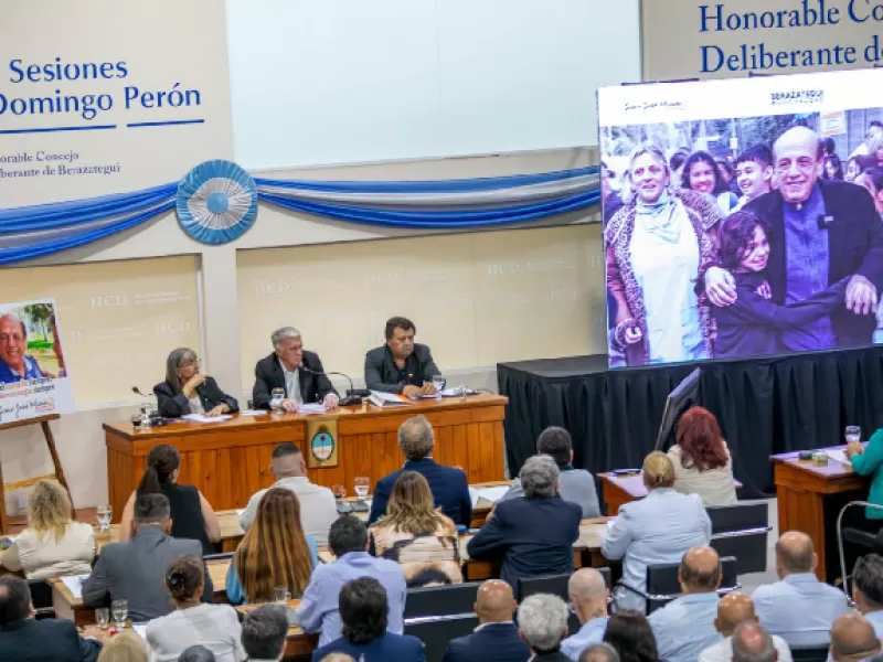 Carlos Balor encabez&oacute; la Apertura de Sesiones en el HCD