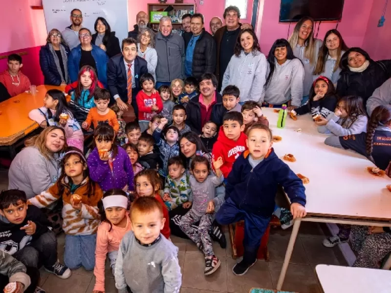 Carlos Balor visit&oacute; la Casa del Ni&ntilde;o Bel&eacute;n y reafirm&oacute; el apoyo municipal a su tarea social
