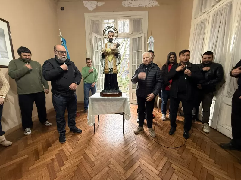 San Cayetano convoc&oacute; al movimiento obrero en la Casa Hist&oacute;rica de la CGT Regional La Plata