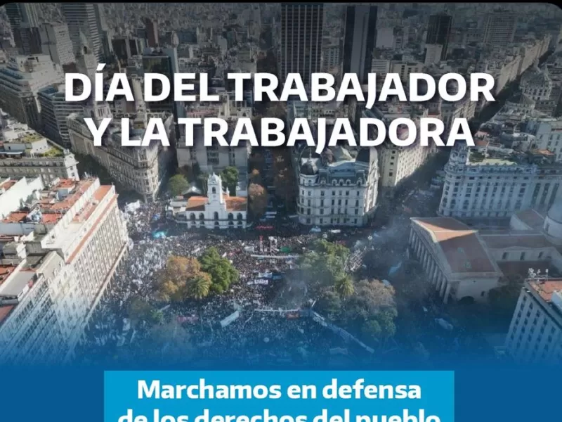 La CGT moviliza en Plaza de Mayo y aumenta la presión sobre el Gobierno por la situación laboral
