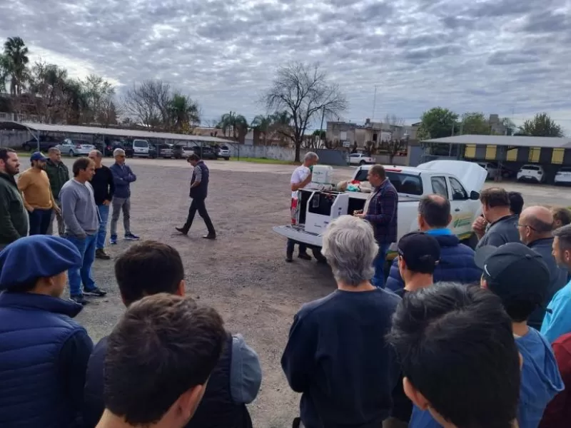 Ramallo fue sede de una capacitación clave sobre fitosanitarios