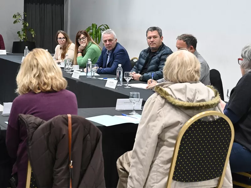 Julio Zamora acompa&ntilde;&oacute; un encuentro de fortalecimiento institucional con entidades