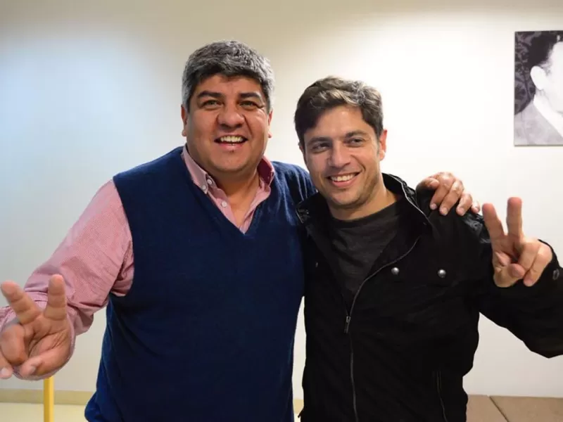Kicillof recibi&oacute; a Pablo Moyano y suma respaldo sindical en medio de la interna peronista
