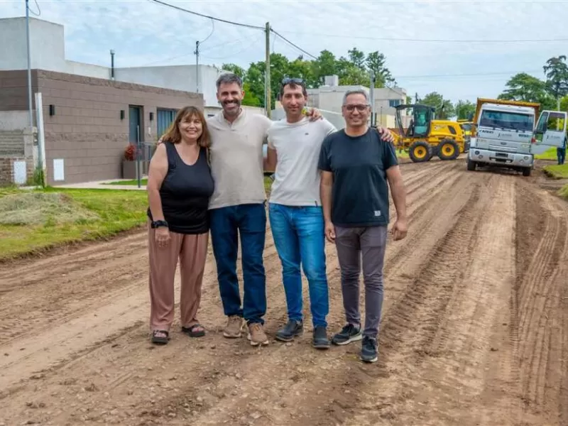 Mejorado de calles y avances urbanos en el barrio Emilio Mitre: el municipio destac&oacute; el impacto del programa &ldquo;Proyectar 1&rdquo;