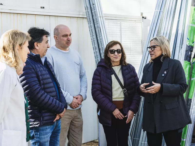 El Municipio entrego donaciones del Parque Industrial para mejorar la infraestructura del Hospital Lucio Mel&eacute;ndez