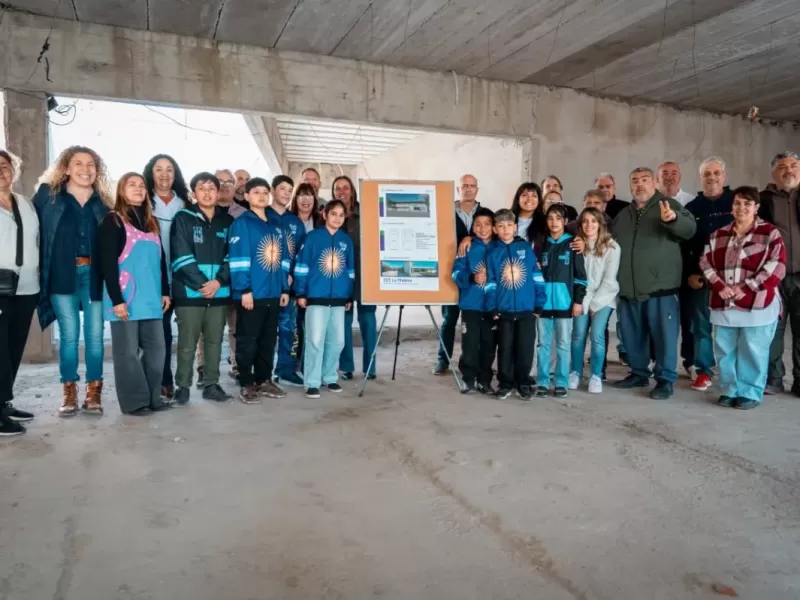 Avanza la construcci&oacute;n de una nueva escuela secundaria en La Matera