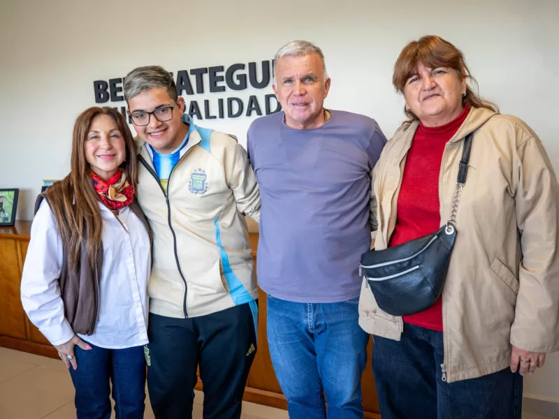Alejo Luna y representar&aacute; a la Argentina en M&eacute;xico