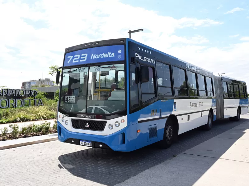 La L&iacute;nea 723 incorpor&oacute; colectivos articulados para mejorar la conectividad en Nordelta