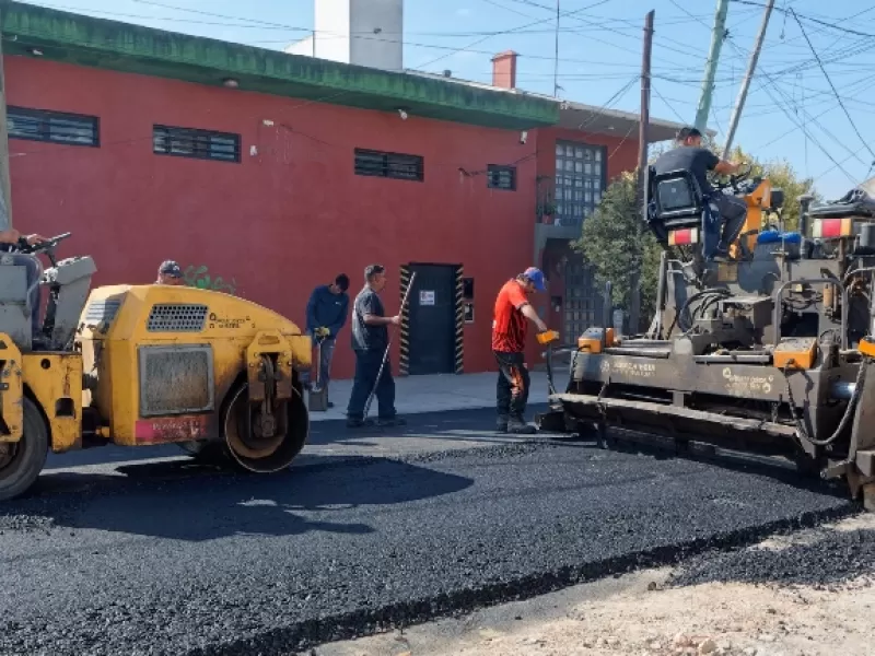 Obra de repavimentaci&oacute;n para los vecinos y vecinas de Guti&eacute;rrez