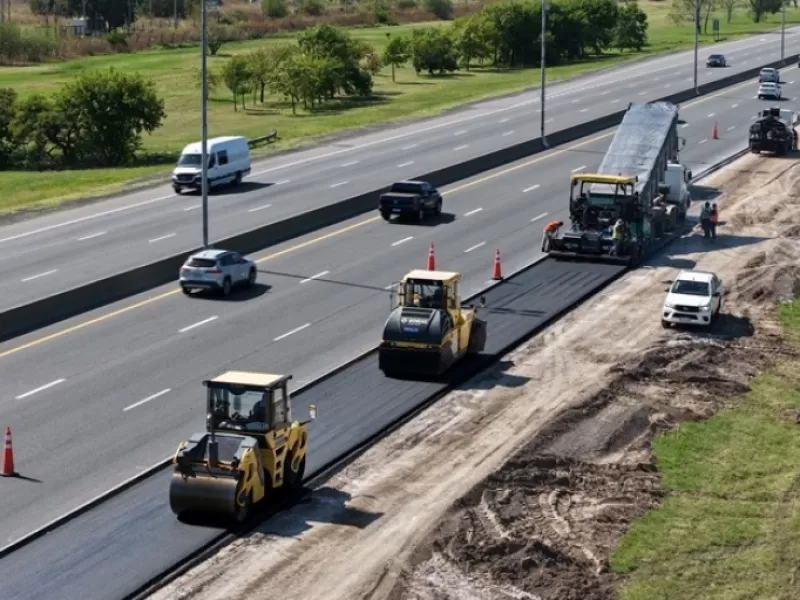 Avanza la construcci&oacute;n del cuarto carril en la Autopista Buenos Aires-La Plata entre Acceso Sudeste y Hudson