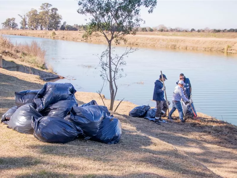 Convocan a una jornada de limpieza del R&iacute;o Salado