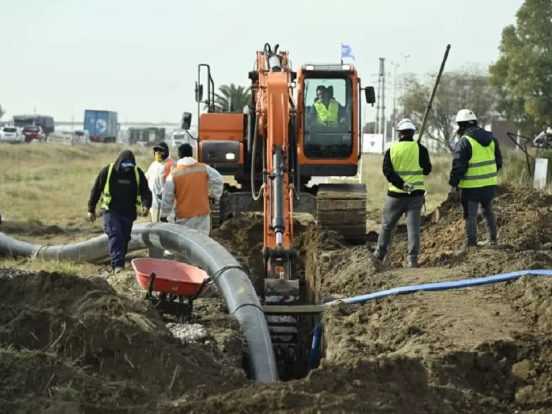 Cerri: el acueducto entra en su etapa final y avanzan otras dos obras clave