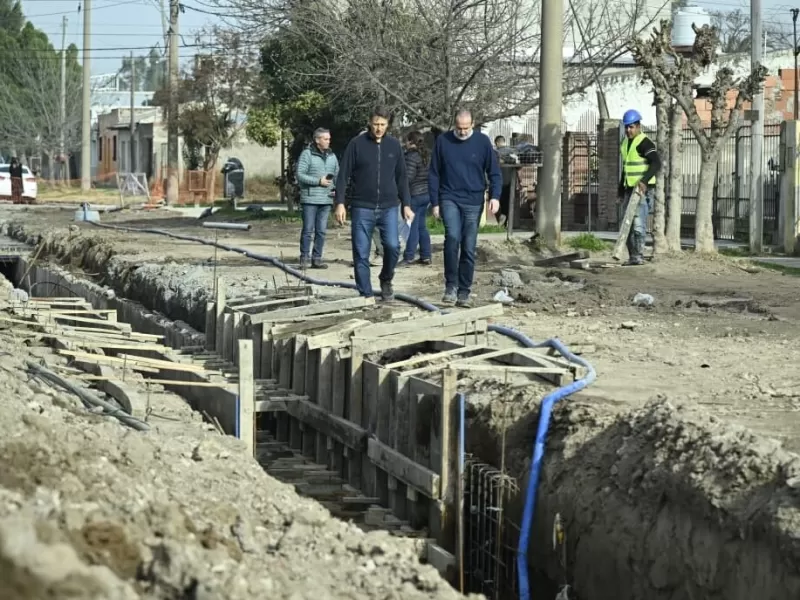 Cerri: el acueducto entra en su etapa final y avanzan otras dos obras clave