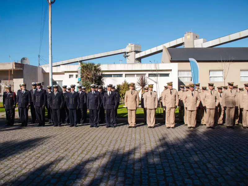 Puerto Quequén acompañó a la Prefectura Naval Argentina en el acto por su 216° aniversario
