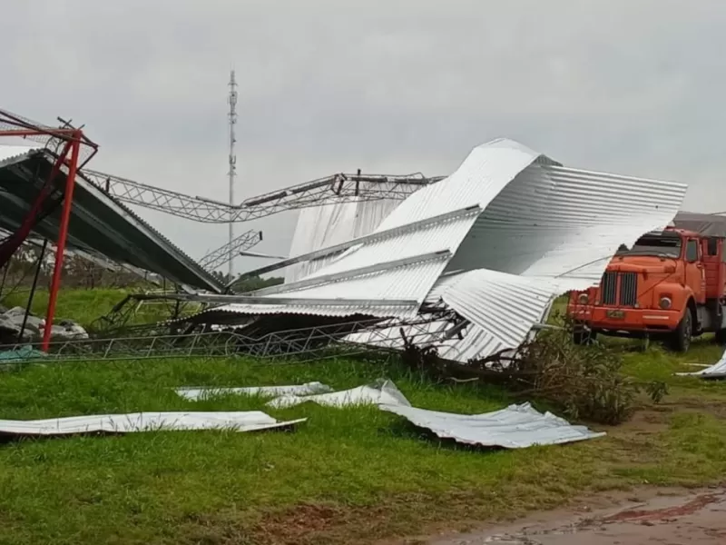 Tormenta devastadora en el centro y sudoeste bonaerense: voladuras de ...