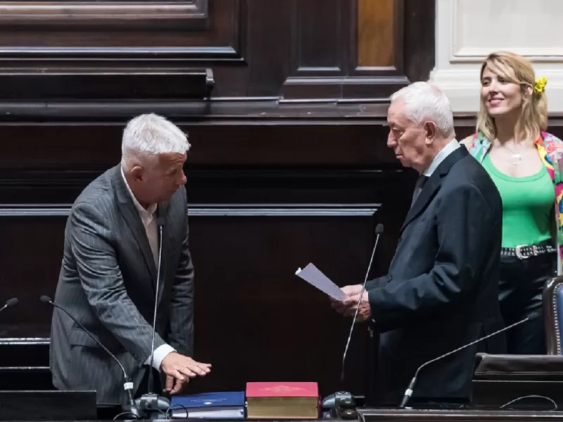 Alejandro Dichiara fue electo como nuevo presidente de la C&aacute;mara Baja