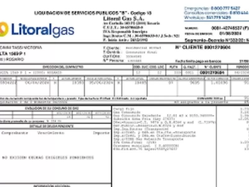 Milei busca quitar el subsidio al gas natural y miles de ramallenses pagar&iacute;an este servicio mucho m&aacute;s caro