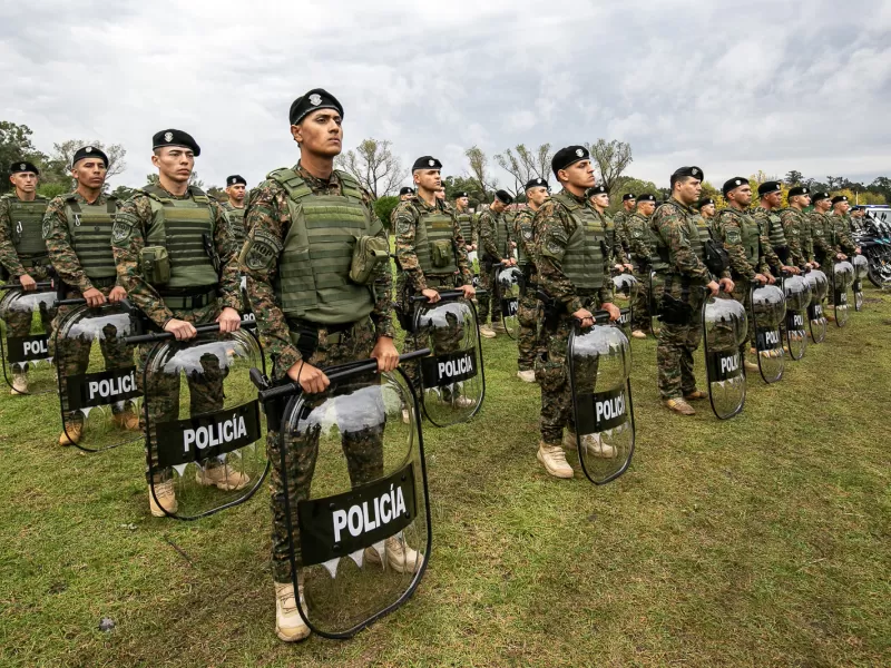 Kicillof, Cascallares y Fabiani inauguraron dos bases policiales y entregaron patrulleros
