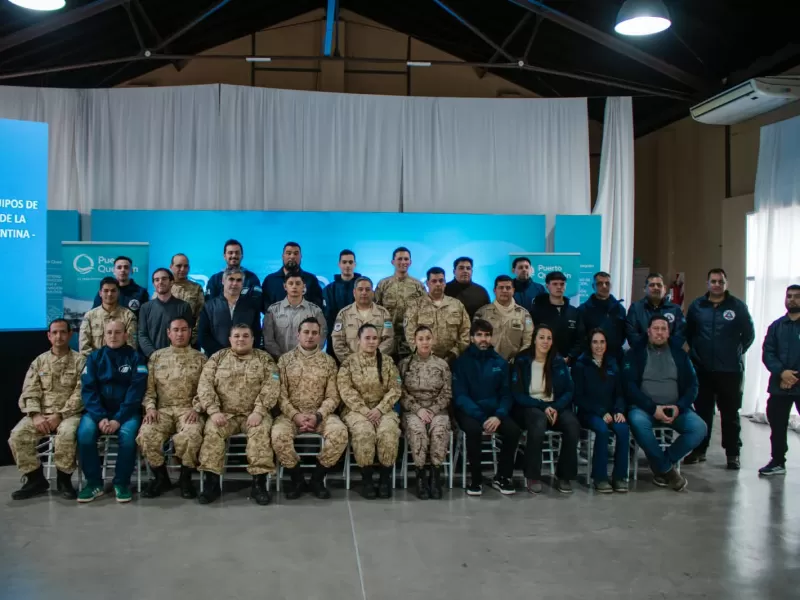 Puerto Quequén y Prefectura capacitaron a personal e incorporaron tecnología de Rayos X para reforzar la seguridad en los accesos