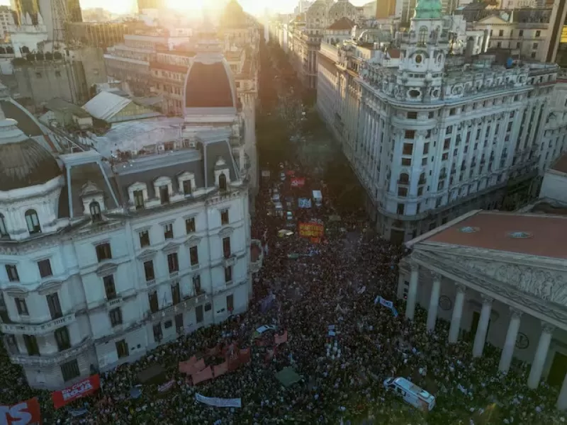 Marcha federal denunciaron “La situación presupuestaria, como lo venimos planteando públicamente es crítica”