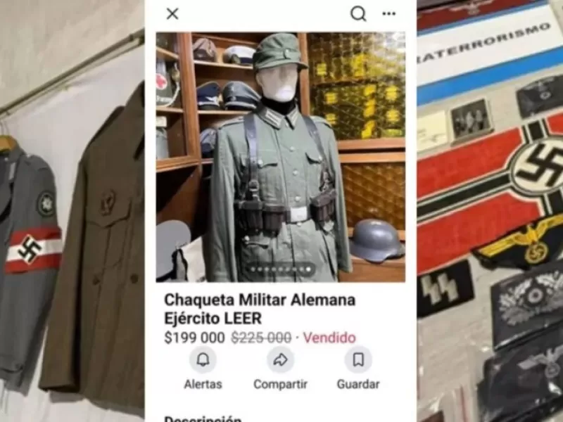 Imputaron a un comerciante por vender objetos vinculados al nazismo a trav&eacute;s de internet