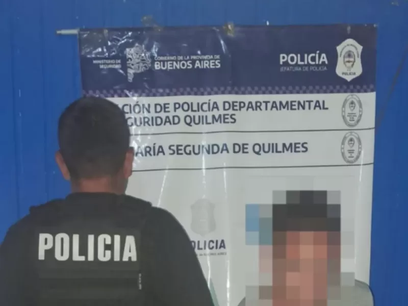 Detuvieron al presunto autor del robo en una escuela de Bernal
