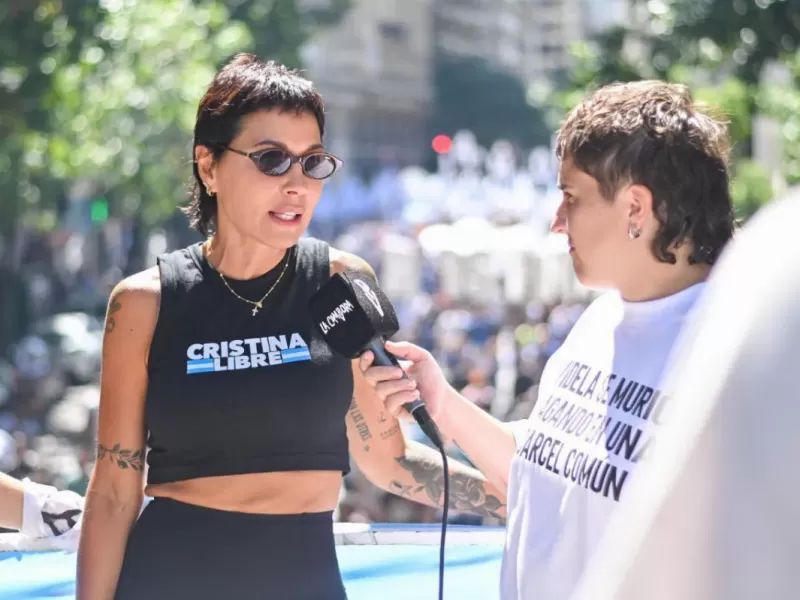 Mayra Mendoza vincul&oacute; la dictadura con la actualidad y reclam&oacute; por Cristina Kirchner en la marcha del 24 de marzo