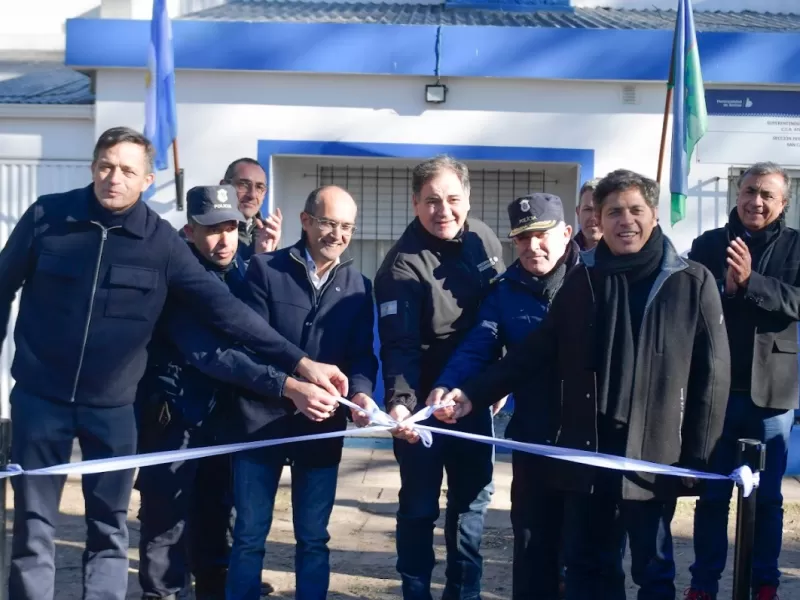 Kicillof inauguró la nueva sede de la Policía Científica